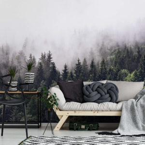 fototapeet Foggy Forest 5433-8-interior