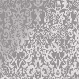 tapeet 118293 majestic damask grey wallpaper