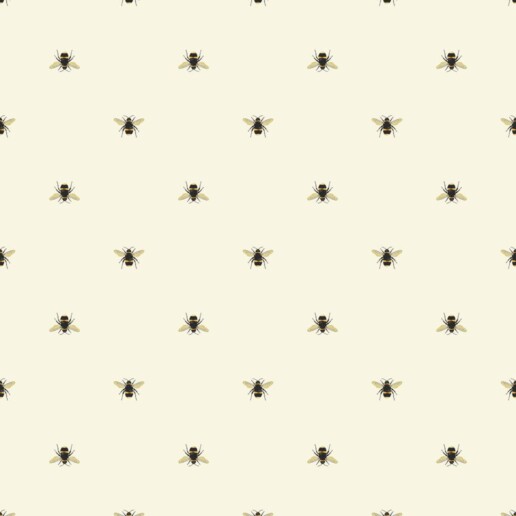 tapeet 118544 botanical bee creme