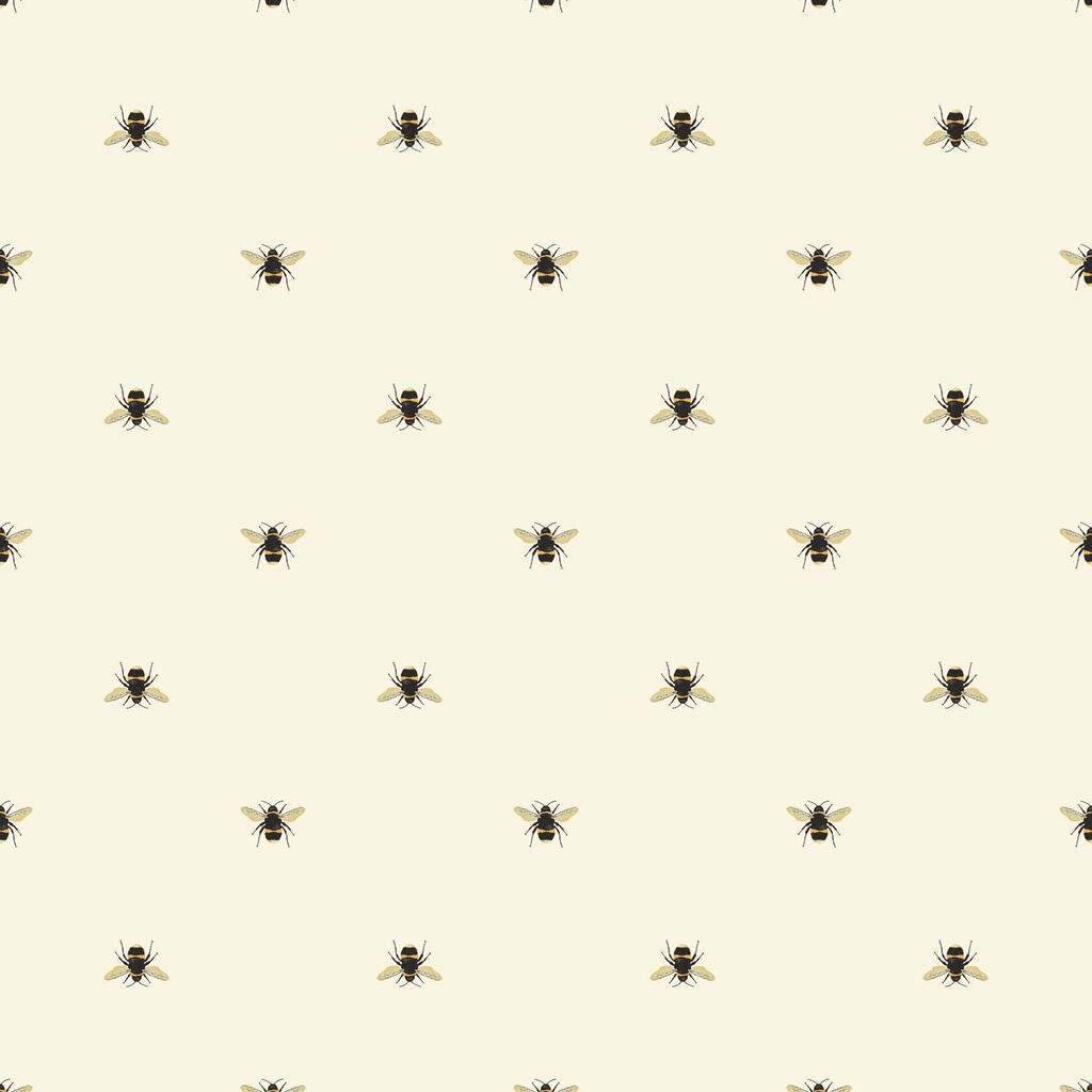 tapeet 118544 botanical bee creme