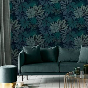 tapeet 119667_2 bohemia teal