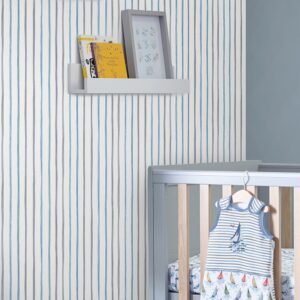 lastetoa tapeet Laura Ashley 119863painterly stripe blue