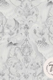 tapeet 119868_1Laura Ashley Tregaron Silver Wallpaper