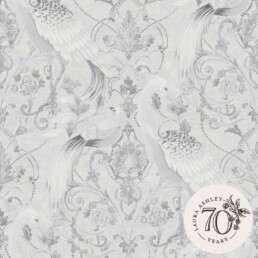 tapeet 119868_1Laura Ashley Tregaron Silver Wallpaper