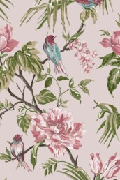 tapeet 118255 birds&blossoms