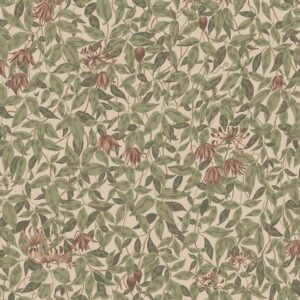 10557 Linnea Burgundy tapeet