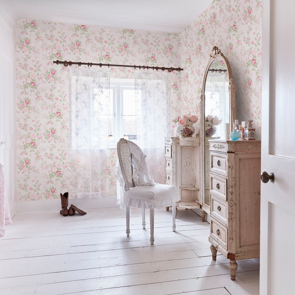 roosa vintage romantiline tapeet