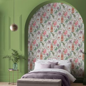 Tapeet Botanists Scroll Pink 130296