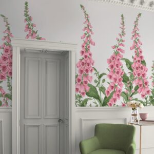 Pilttapeet Foxglove Day White 139910G&B