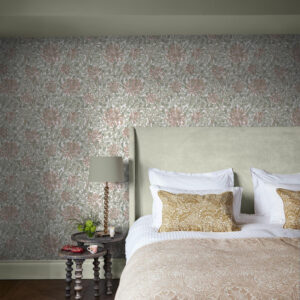 140488 William Morris Honeysuckle Maytime tapeet