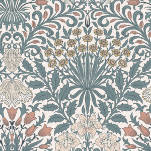 140493 William Morris Garden Dusty Blue tapeet