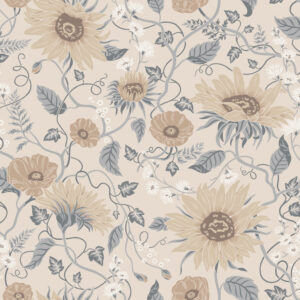 S10556 Ett Hem Solveig Misty Blue tapeet