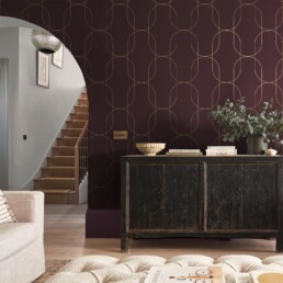 lillakaspunane palais tapeet