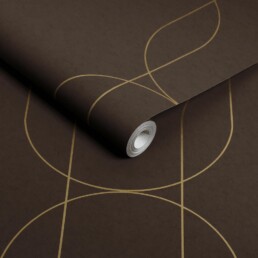 tumepruun kuldne tapeet