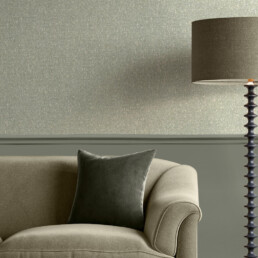 ühevärviline roheline tapeet