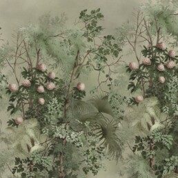 pilttapeet Tropical-Bush_Green