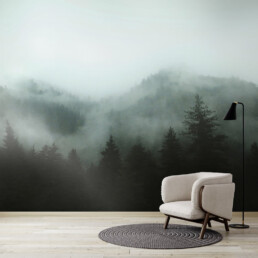 pilttapeet udune mets Misty Landscape