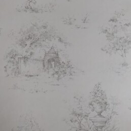 Romantiline maakodu tapeet vintage