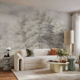 Fototapeet maastik puud - forest landscape mural